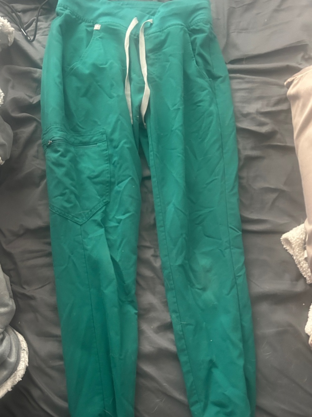 FIGS Women’s XXS Zamora Jogger Pants in hunter green